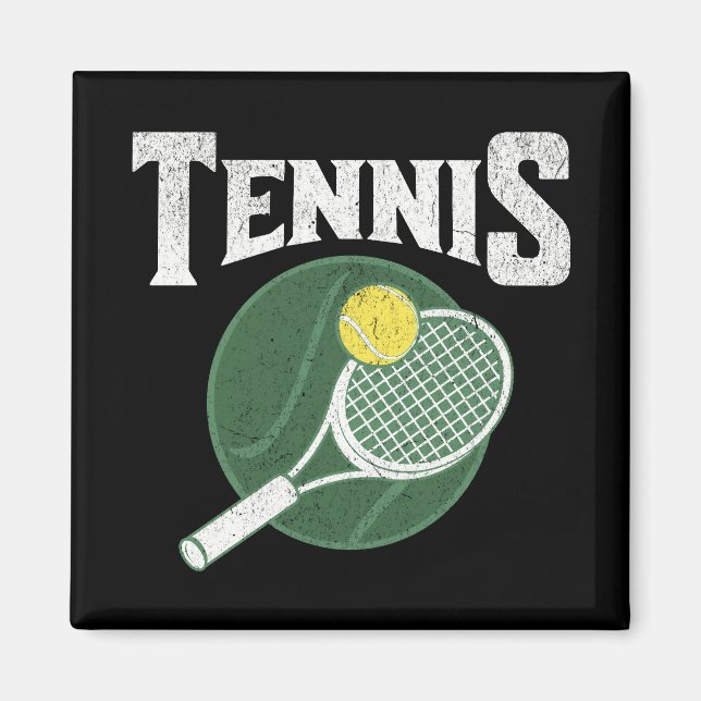 Aimant Design de tennis (Devant)