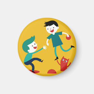 Aimant Design élégant en forme de Shamrock pour St. Patri