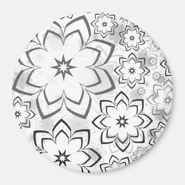 Aimant Design floral 11 (Devant)