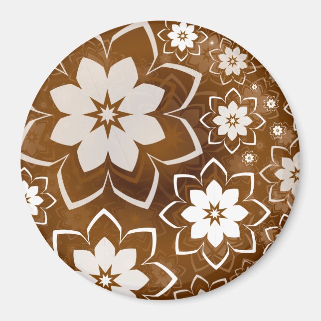 Aimant Design floral 13 (Devant)