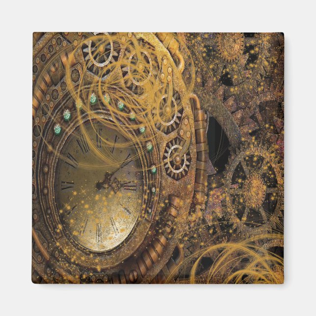Aimant Design Steampunk (Devant)