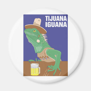 Aimant Design Tijuana Iguana