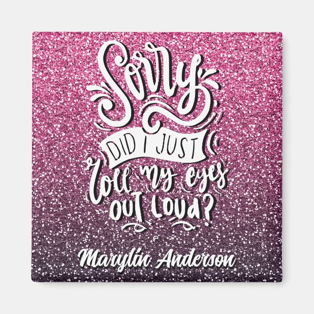 AIMANT DÉSOLÉ J'AI JUSTE RAMENÉ MES YEUX DE LA TYPOGRAPHI (Devant)