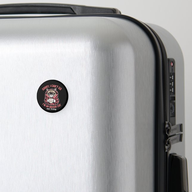 Aimant Désolé je ne peux pas aller Je suis un Amoureux de (In Situ (Bagages))