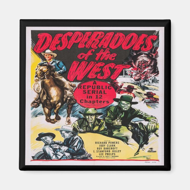 Aimant Desperados Occidentaux De L'Ouest (Devant)