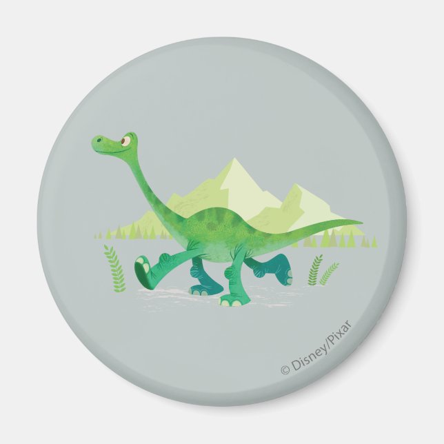 Aimant Dessin d'Arlo Walking (Devant)