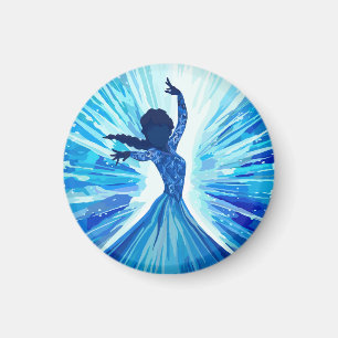 Aimant Dessous de verre en plastique rigide