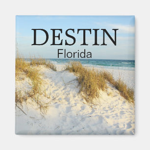 Aimant Destin Floride sable blanc plage de sable fin aima