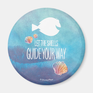 Aimant Destin  Laissez les coquilles guider votre chemin