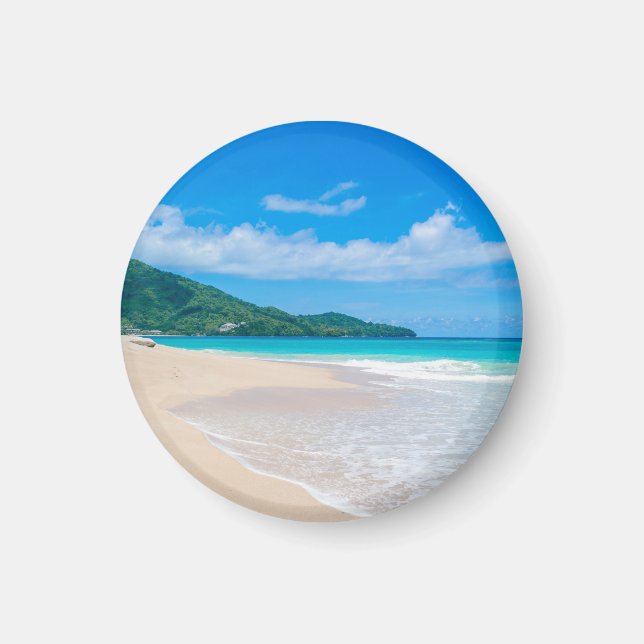Aimant Destination tropicale Plage Pittoresque Photo (Devant)