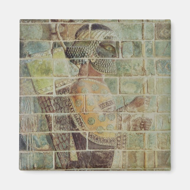 Aimant Détail d'un archer d'une frise (Devant)