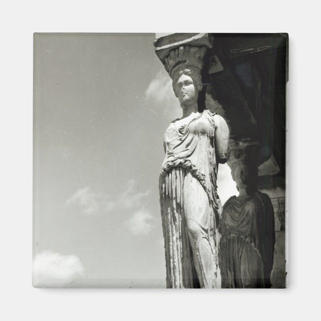 Aimant Détail d'un caryatide l'Erechtheion (Devant)