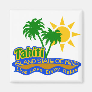 Aimant d'état d'esprit du Tahiti