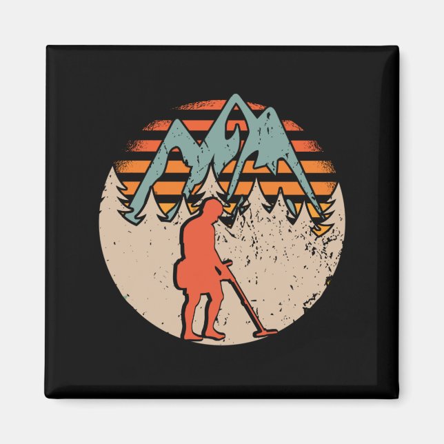 Aimant Détecteur vintage de métal Sondeln (Devant)