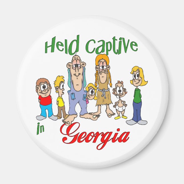 Aimant détenu en captivité en Géorgie (Devant)