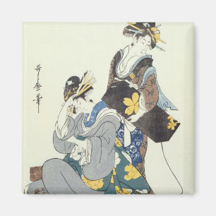 Aimant Deux figures femelles