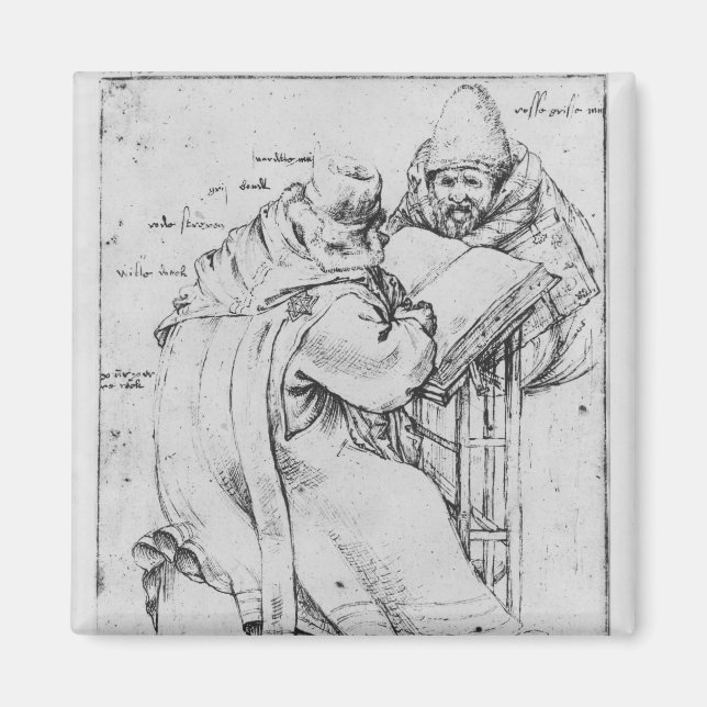 Aimant Deux rabbins (Devant)