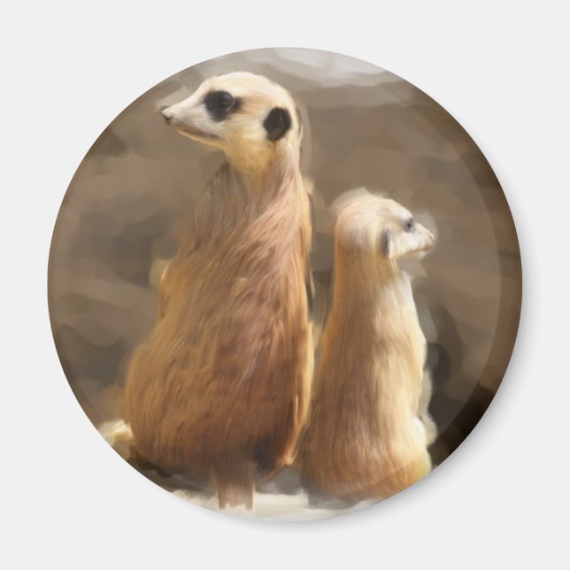 Aimant Deux Terriens (Devant)