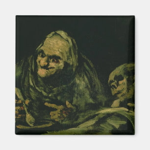 Aimant Deux Vieux Hommes Mangent