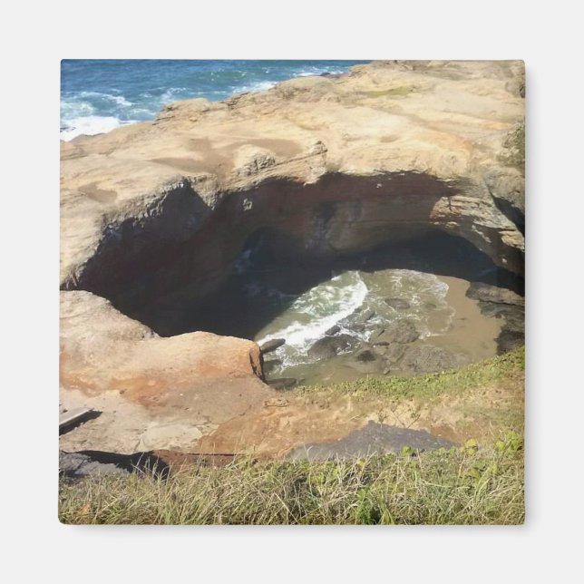 Aimant Devil's Punchbowl, Côte de l'Oregon (Devant)