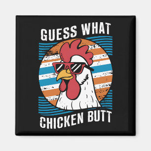 Aimant Devinez Ce Beurre De Poulet Drôle Amateurs De Poul