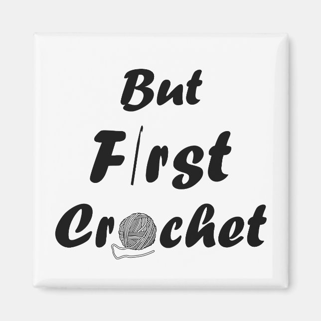 Aimant devis au crochet amusant (Devant)