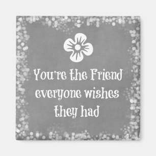 Aimant Devis de l'ami