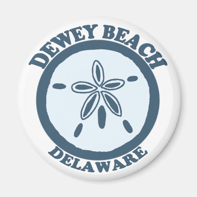 Aimant Dewey Beach. (Devant)