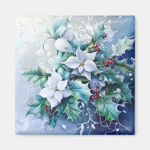 Aimant d'hiver bleu