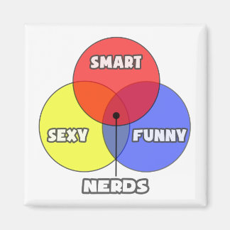 Aimant Diagramme de Venn .. Nerds