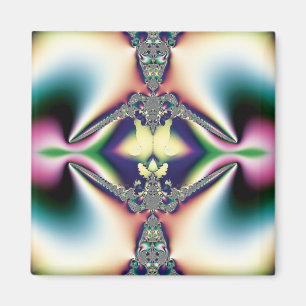 Aimant Diamant arc-en-ciel