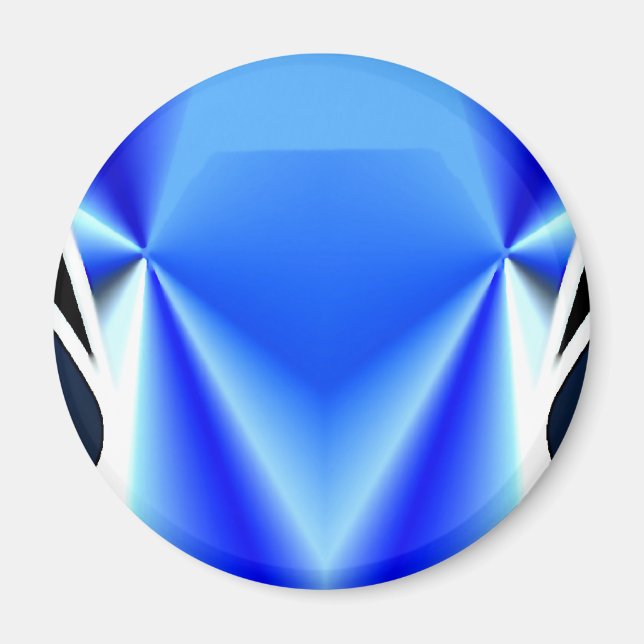 Aimant Diamant Bleu (Devant)