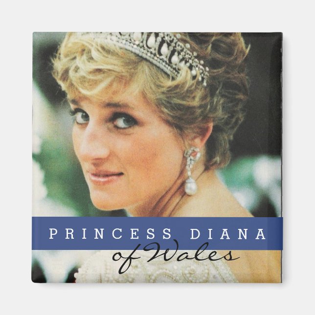 Aimant Diana du Pays de Galles (Devant)
