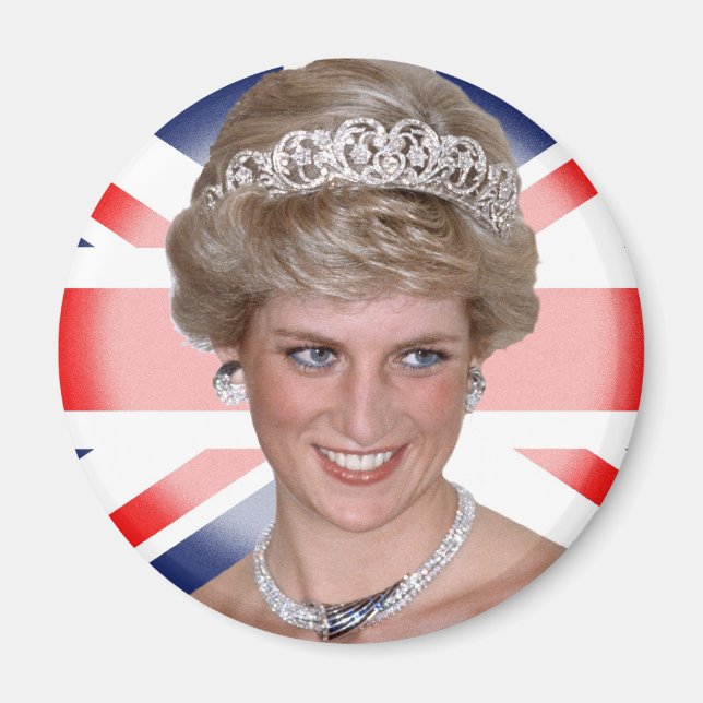 Aimant Diana Union Jack (Devant)