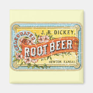 Aimant Dickey Root Beer-1899 - en détresse
