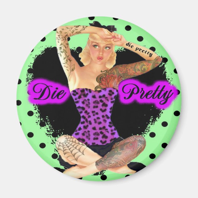 Aimant Die Pretty (Devant)