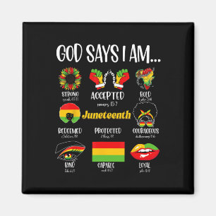 Aimant Dieu Dit Que Je Suis Christian Melanin Black Histo
