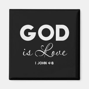 Aimant Dieu est amour 1 Jean 4_8 Verset biblique chrétien
