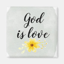 Dieu est amour floral