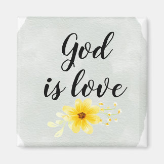 Aimant Dieu est amour floral