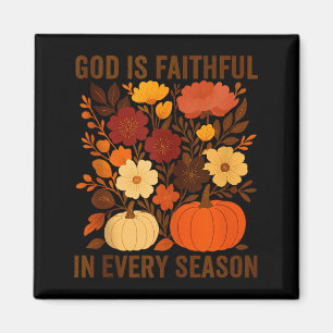 Aimant Dieu Est Fidèle En Toute Saison, Floral Automne