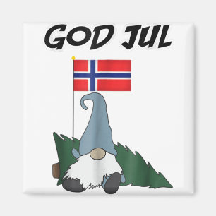 Aimant Dieu jul norwegian gnome t joyeux noël norway.p