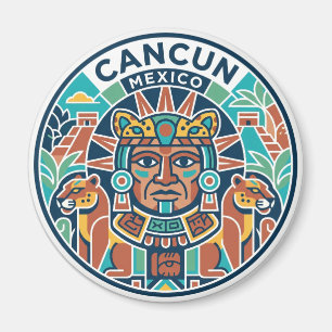Aimant Dieu Soleil Maya (Kinich Ahau) Mexique
