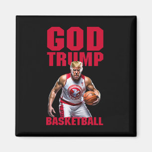Aimant Dieu Trump Squelette Drôle Trump Patriotique Répub