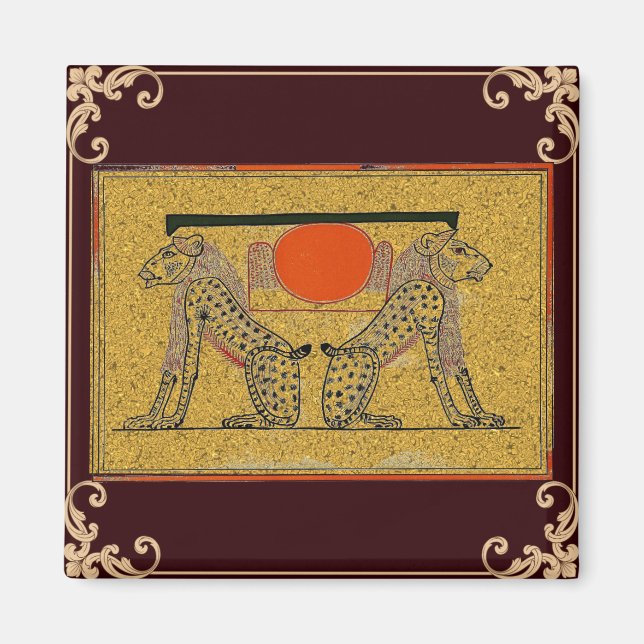 Aimant Dieux égyptiens (Devant)