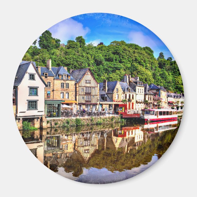 Aimant Dinan, Côtes-d'Armor, Bretagne. France. (Devant)