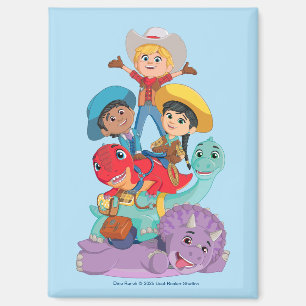 Aimant Dino Ranch Friends