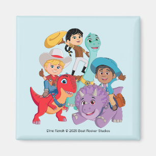 Aimant Dino Ranch Yee Haw !