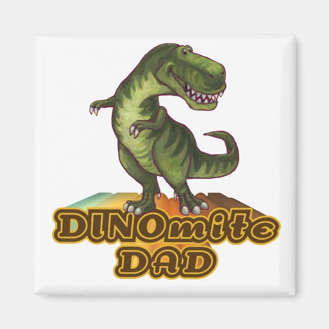 Aimant Dinomite Papa (Devant)