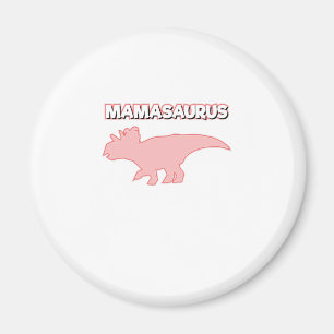 Aimant Dinosaur Party Maman fête d'anniversaire Mamasauru
